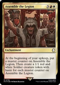 Assemble the Legion (Surge Foil) - Universes Beyond: Fallout - Magic: The Gathering card