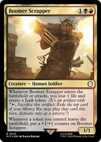 Boomer Scrapper (Surge Foil) - Universes Beyond: Fallout - Magic: The Gathering card
