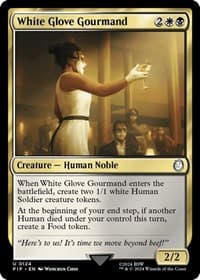 White Glove Gourmand - Universes Beyond: Fallout - Magic: The Gathering card