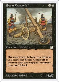 Stone Catapult - Portal Three Kingdoms - Magic: The Gathering card