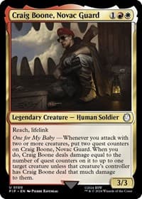 Craig Boone, Novac Guard - Universes Beyond: Fallout - Magic: The Gathering card
