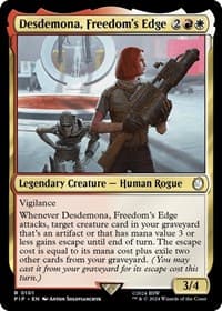 Desdemona, Freedom's Edge - Universes Beyond: Fallout - Magic: The Gathering card