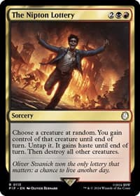 The Nipton Lottery - Universes Beyond: Fallout - Magic: The Gathering card