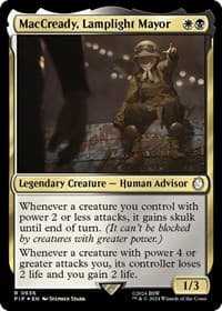 MacCready, Lamplight Mayor (Surge Foil) - Universes Beyond: Fallout - Magic: The Gathering card