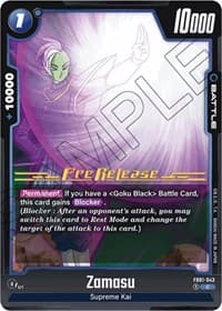 Zamasu - FB01-043 - Awakened Pulse Pre-Release Cards - Dragon Ball Super: Fusion World card