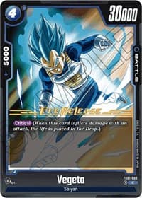 Vegeta - FB01-060 - Awakened Pulse Pre-Release Cards - Dragon Ball Super: Fusion World card