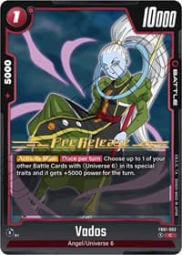 Vados - Awakened Pulse Pre-Release Cards - Dragon Ball Super: Fusion World card