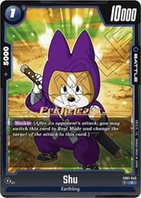 Shu - Awakened Pulse Pre-Release Cards - Dragon Ball Super: Fusion World card