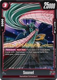 Saonel - Awakened Pulse Pre-Release Cards - Dragon Ball Super: Fusion World card