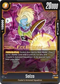 Salza - FB01-118 - Awakened Pulse Pre-Release Cards - Dragon Ball Super: Fusion World card