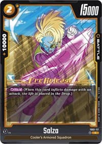Salza - FB01-117 - Awakened Pulse Pre-Release Cards - Dragon Ball Super: Fusion World card