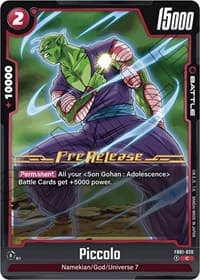 Piccolo - FB01-020 - Awakened Pulse Pre-Release Cards - Dragon Ball Super: Fusion World card