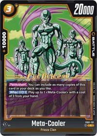 Meta-Cooler - Awakened Pulse Pre-Release Cards - Dragon Ball Super: Fusion World card
