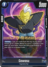 Gowasu - FB01-040 - Awakened Pulse Pre-Release Cards - Dragon Ball Super: Fusion World card