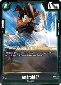 Android 17 - FB01-075 - Awakened Pulse Pre-Release Cards - Dragon Ball Super: Fusion World card