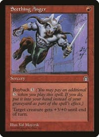 Seething Anger - Stronghold - Magic: The Gathering card