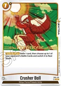 Crusher Ball - Awakened Pulse Pre-Release Cards - Dragon Ball Super: Fusion World card