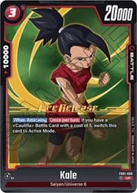 Kale - Awakened Pulse Pre-Release Cards - Dragon Ball Super: Fusion World card