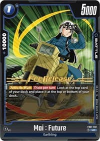 Mai : Future - FB01-061 - Awakened Pulse Pre-Release Cards - Dragon Ball Super: Fusion World card
