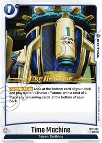 Time Machine - Awakened Pulse Pre-Release Cards - Dragon Ball Super: Fusion World card