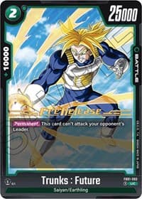 Trunks : Future - FB01-093 - Awakened Pulse Pre-Release Cards - Dragon Ball Super: Fusion World card
