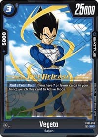 Vegeta - FB01-058 - Awakened Pulse Pre-Release Cards - Dragon Ball Super: Fusion World card