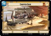 Chopper Base - Spark of Rebellion - Star Wars: Unlimited card
