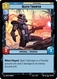 Death Trooper - Spark of Rebellion - Star Wars: Unlimited card