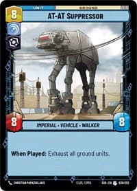 AT-AT Suppressor - Spark of Rebellion - Star Wars: Unlimited card