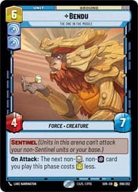 Bendu - The One in the Middle - Spark of Rebellion - Star Wars: Unlimited card
