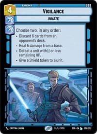 Vigilance - Spark of Rebellion - Star Wars: Unlimited card