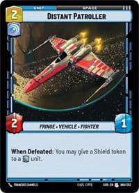 Distant Patroller - Spark of Rebellion - Star Wars: Unlimited card