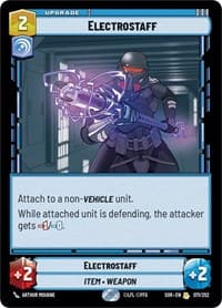 Electrostaff - Spark of Rebellion - Star Wars: Unlimited card