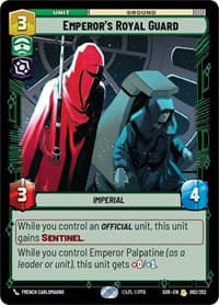 Emperor's Royal Guard - Spark of Rebellion - Star Wars: Unlimited card