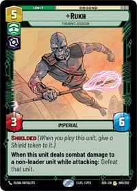 Rukh - Thrawn's Assassin - Spark of Rebellion - Star Wars: Unlimited card