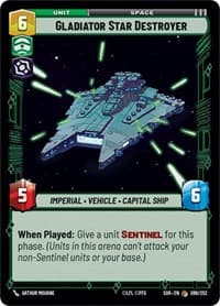 Gladiator Star Destroyer - Spark of Rebellion - Star Wars: Unlimited card