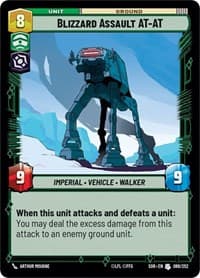 Blizzard Assault AT-AT - Spark of Rebellion - Star Wars: Unlimited card