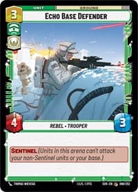 Echo Base Defender - Spark of Rebellion - Star Wars: Unlimited card