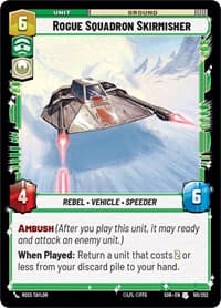 Rogue Squadron Skirmisher - Spark of Rebellion - Star Wars: Unlimited card