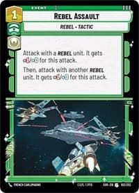 Rebel Assault - Spark of Rebellion - Star Wars: Unlimited card