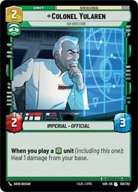 Colonel Yularen - ISB Director - Spark of Rebellion - Star Wars: Unlimited card