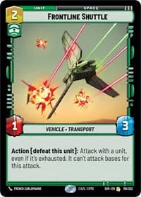 Frontline Shuttle - Spark of Rebellion - Star Wars: Unlimited card