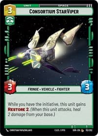 Consortium StarViper - Spark of Rebellion - Star Wars: Unlimited card