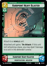 Hardpoint Heavy Blaster - Spark of Rebellion - Star Wars: Unlimited card