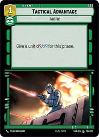 Tactical Advantage - Spark of Rebellion - Star Wars: Unlimited card