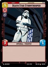 Death Star Stormtrooper - Spark of Rebellion - Star Wars: Unlimited card