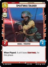 SpecForce Soldier - Spark of Rebellion - Star Wars: Unlimited card