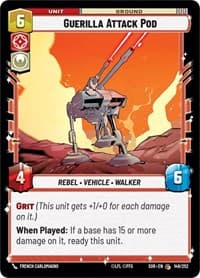 Guerilla Attack Pod - Spark of Rebellion - Star Wars: Unlimited card