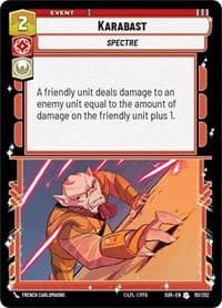Karabast - Spark of Rebellion - Star Wars: Unlimited card