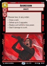 Aggression - Spark of Rebellion - Star Wars: Unlimited card